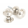 Small Prestbury Mortice/Rim Knob Sets - Polished Nickel 