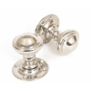 Brockworth Mortice Knob Set - Polished Nickel 