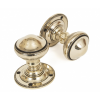 Brockworth Mortice Knob Set - Aged Brass 