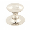 Oval Cabinet Knob 33mm - Polished Nickel 