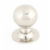 Ball Cabinet Knob 31mm - Polished Nickel