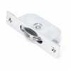 Square Ended Sash Pulley - Polished Chrome 