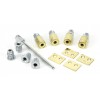 Secure Stops (Pack of 4) - Polished Brass 