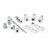 Secure Stops (Pack of 4) - Polished Chrome 