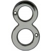 Carlisle Numeral 8 - Polished Chrome 