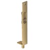 Flush Bolt Pol Brass 76x13mm