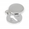 Round Escutcheon with Cover  - Polished Chrome