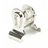 Euro Door Pull 50mm (Back to Back fixings) - Polished Nickel