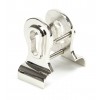 Euro Door Pull 50mm (Back to Back fixings) - Polished Nickel