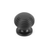 Aged Bronze Beehive Cabinet Knob 30mm