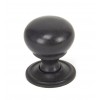 Small Mushroom Cabinet Knob - Aged Bronze