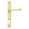 Avon Slimline Lever Espag. Lock Set - Aged Brass