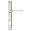 Avon Slimline Lever Espag. Lock Set - Polished Nickel