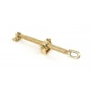 12" Fanlight Screw Opener - Polished Brass