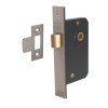 Mortice Latch 76mm Satin Brass