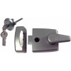 Cyl Rim Nightlatch Narrow Satin 40mm