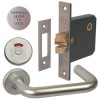 DISABLED TOILET EMERGENCY RELEASE - Satin Stainless Steel finish