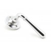 Newbury Lever on Rose - Polished Chrome