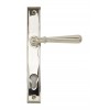 Newbury Slimline Lever Espag. Lock Set - Polished Nickel