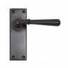 Newbury Lever Latch Set - Aged Bronze