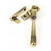Newbury Locking Night-Vent Fastener - Aged Brass