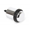 Floor Mounted Door Stop - Polished Chrome