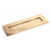 Large Period Letter Plate - Polished Bronze