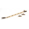 12" Reeded Stay - Polished Bronze