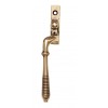 Reeded Left Hand Espag Handles - Polished Bronze