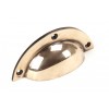 4" Plain Drawer Pull - Polished Bronze