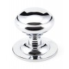 Centre Door Knob - Polished Chrome