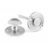 Round Bathroom Thumbturn - Satin Chrome