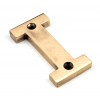 Letter I - Polished Bronze