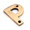 Letter P - Polished Bronze