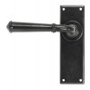 Regency Lever Latch Set - Black