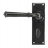 Regency Lever Bathroom Set - Black