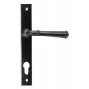 Regency Slimline Lever Espag Lock Set - Black 