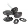Oval Mortice/Rim Knob Sets - External Beeswax