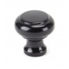 Small Regency Cupboard Knob - Black