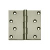 Proj Butt Hinge Dpbw 102x102mm - Satin Chrome