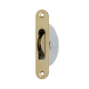 1¾" Ball Bearing Sash Pulley Round Ends - Brass