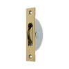 1¾" Ball Bearing Sash Pulley Square Ends - Brass