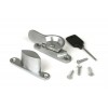 Narrow Locking Fitch Fastener - Satin Chrome