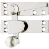 Beehive Quadrant Fastener - Satin Chrome