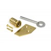 Flush Fit Sash Stop Brass