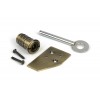 Flush Fit Sash Stop Antique Brass
