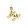 Narrow Brighton Fastener Non-Locking - Polished Brass