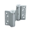 Dbl Act Spring Hinge 75mm Silv