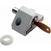 Patio Door Lock White 43mm