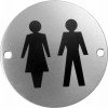 Unisex Wc Graphic Sign Paa